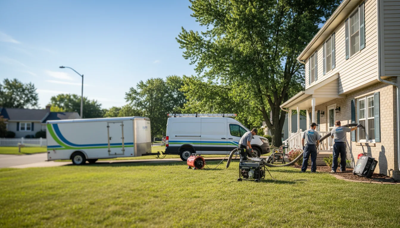 Flooded Basement Restoration And Cleanup With Repair in Cayuga, ND near me